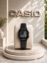 Casio AE-1200WH World Time Leather Edition Casio Royale