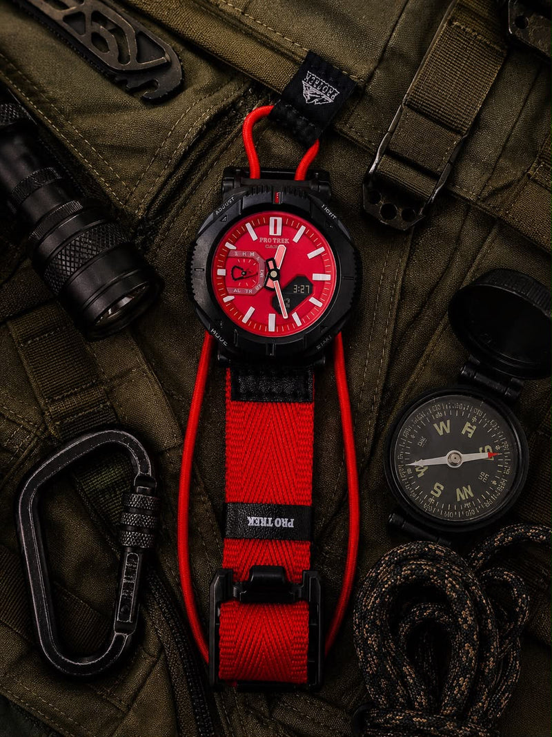 Casio Pro Trek Tactical Carabiner Edition
