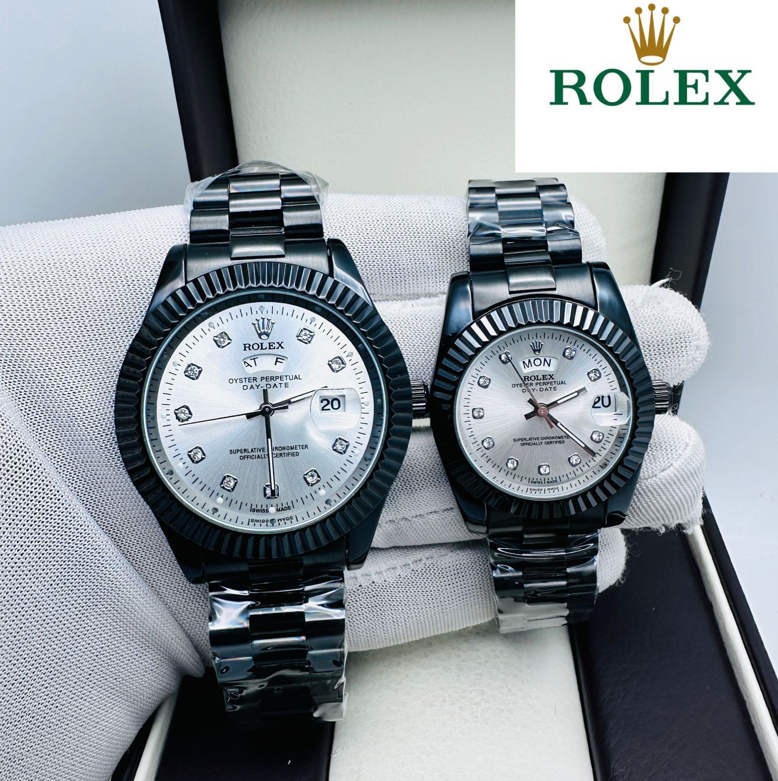 Hugo Boss all-white chronograph watch with white silicone strap