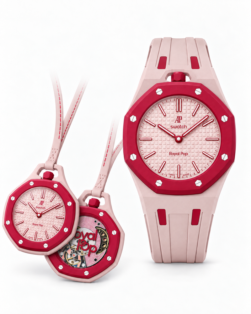 AP × Swatch Royal Pop – Otto Rosso (SSX03R100N)